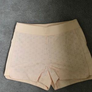 J. Crew light pink high waisted shorts